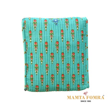 Load image into Gallery viewer, Pure cotton green hand bag