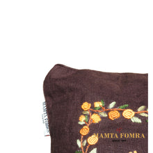 Load image into Gallery viewer, Hand embroidered pure linen cushion cover