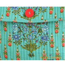Load image into Gallery viewer, Pure cotton green hand bag