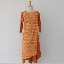 Load image into Gallery viewer, Mango Yellow Cotton Kurta