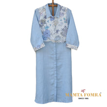 Load image into Gallery viewer, Pure Linen Hand Embroidery Kurta