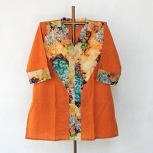 Load image into Gallery viewer, Pure Cotton Orange Top