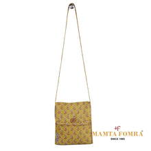 Load image into Gallery viewer, Pure cotton yellow color hand bag