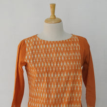 Load image into Gallery viewer, Mango Yellow Cotton Kurta