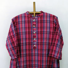 Load image into Gallery viewer, Pink Checks Seersucker Dress