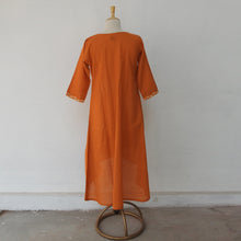 Load image into Gallery viewer, Mango Yellow Cotton Kurta