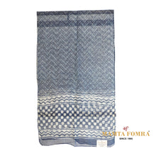 Load image into Gallery viewer, Blue with white stole