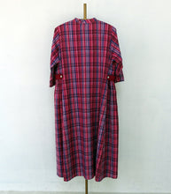 Load image into Gallery viewer, Pink Checks Seersucker Dress