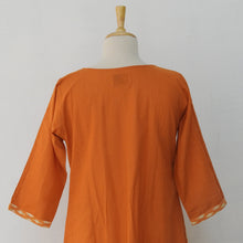 Load image into Gallery viewer, Mango Yellow Cotton Kurta