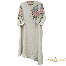 Load image into Gallery viewer, Parchment Off-White Biased Cut Dress