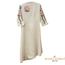 Load image into Gallery viewer, Parchment Off-White Biased Cut Dress