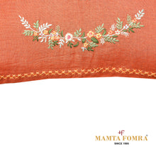 Load image into Gallery viewer, Hand embroidered pure linen cushion
