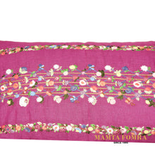 Load image into Gallery viewer, Hand embroidered pure linen cushion cover