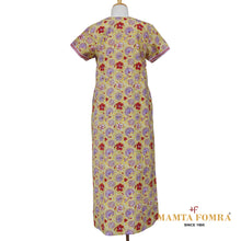 Load image into Gallery viewer, Yellow Floral Home Gown