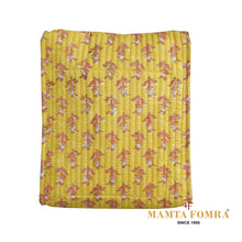 Load image into Gallery viewer, Pure cotton yellow color hand bag