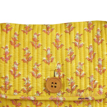 Load image into Gallery viewer, Pure cotton yellow color hand bag