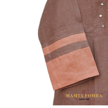 Load image into Gallery viewer, Pure linen embroidery kurta