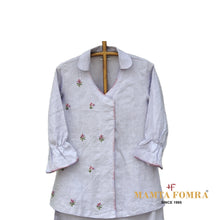 Load image into Gallery viewer, Pure Linen Hand Embroidery Kurta