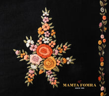 Load image into Gallery viewer, Hand embroidered pure linen cushion