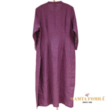 Load image into Gallery viewer, Pure linen embroidery kurta