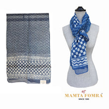 Load image into Gallery viewer, Blue with white stole