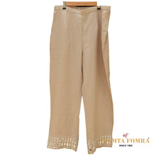 Load image into Gallery viewer, Off-White Linen Hand Embroidered Kurta