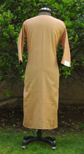 Load image into Gallery viewer, Linen Cotton Beige Kurta