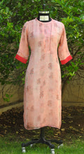 Load image into Gallery viewer, Pure Chiffon Silk Kurta