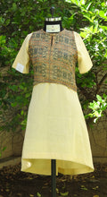 Load image into Gallery viewer, Cream Linen Cotton Kurta