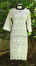 Load image into Gallery viewer, Mild Faun Lace Kurta