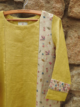 Load image into Gallery viewer, Rufous Red Hand Embroidery Panel Kurta (Price on Request)