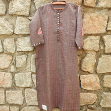 Load image into Gallery viewer, Tawny Brown Glass Glow Dress