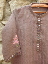 Load image into Gallery viewer, Tawny Brown Glass Glow Dress