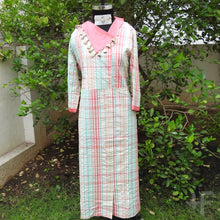 Load image into Gallery viewer, Flappy Neck Multicolour Dress