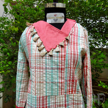 Load image into Gallery viewer, Flappy Neck Multicolour Dress