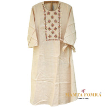 Load image into Gallery viewer, Pure linen embroidery kurta
