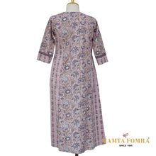 Load image into Gallery viewer, Purple Floral Home Gown
