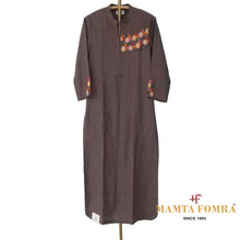Load image into Gallery viewer, Brown color kurta with beautiful design
