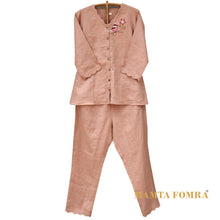 Load image into Gallery viewer, Pure Linen Kurta with Pant
