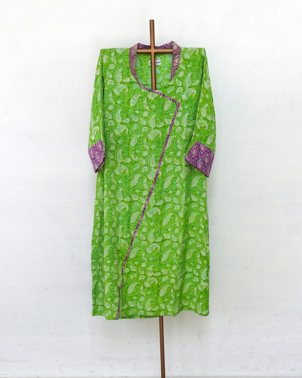 Green Linen Kurta