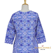 Load image into Gallery viewer, Blue Floral Home Gown
