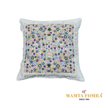 Load image into Gallery viewer, Hand embroidered pure linen cushion cover
