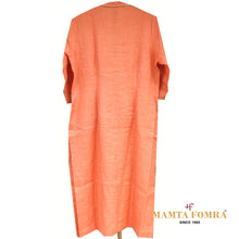 Load image into Gallery viewer, Pure linen embroidery kurta
