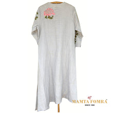 Load image into Gallery viewer, Pure linen embroidery kurta
