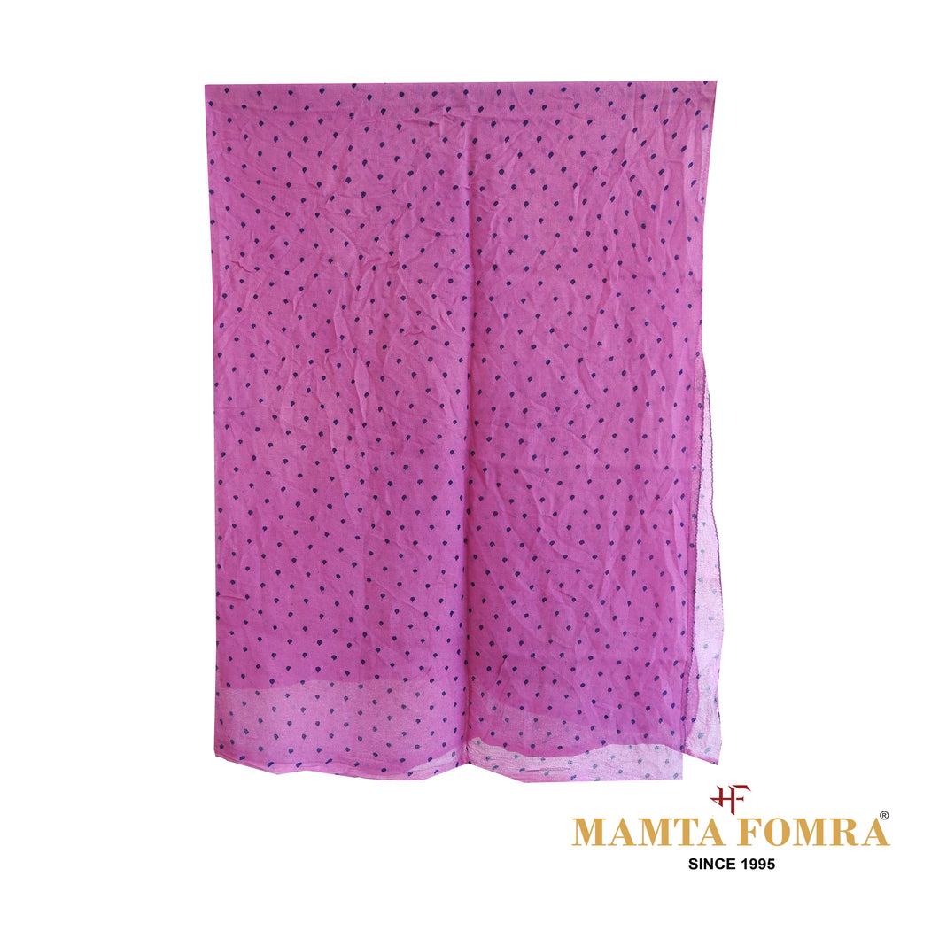 A beautiful shade of pink stole