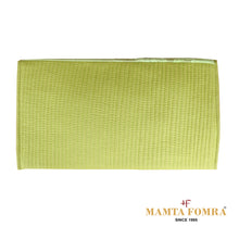 Load image into Gallery viewer, soft cotton fabric yellow-green shade purse
