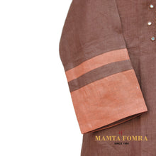 Load image into Gallery viewer, Pure linen embroidery kurta

