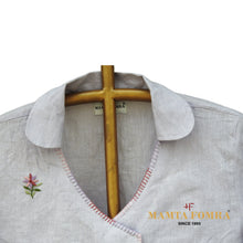 Load image into Gallery viewer, Pure Linen Hand Embroidery Kurta
