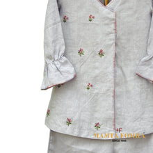 Load image into Gallery viewer, Pure Linen Hand Embroidery Kurta
