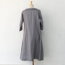 Load image into Gallery viewer, Gray Color Linen Kurta with Embroidery
